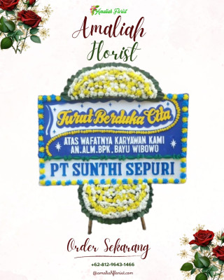 Papan Bunga Duka di Paling Serumpun